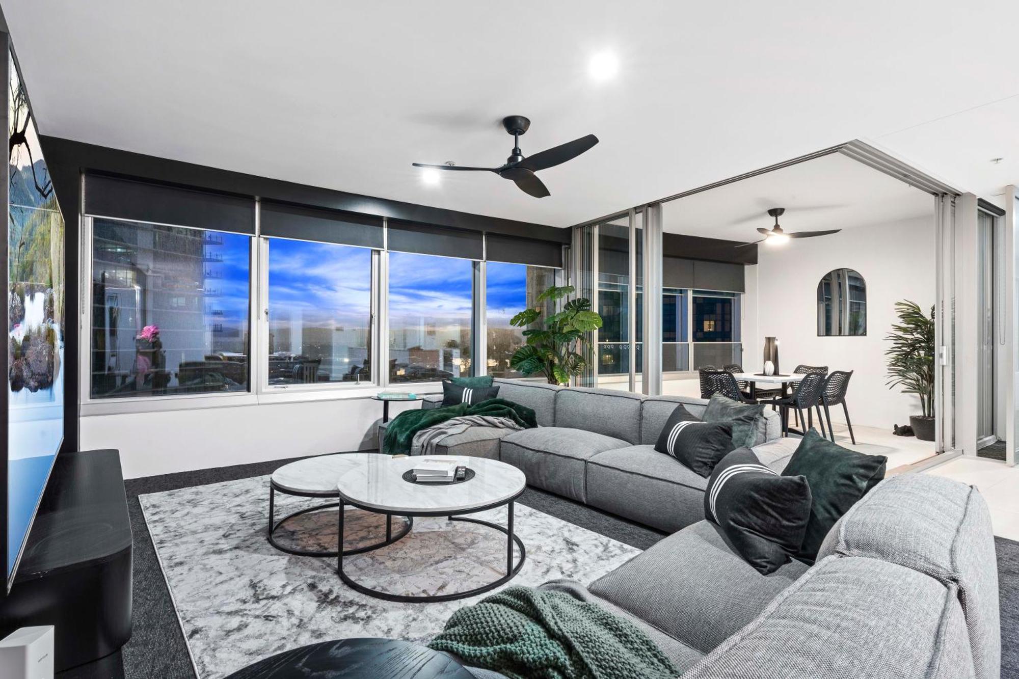 Q Tower At Surfers Paradise - Self Contained Apartments Gold Coast Exterior foto