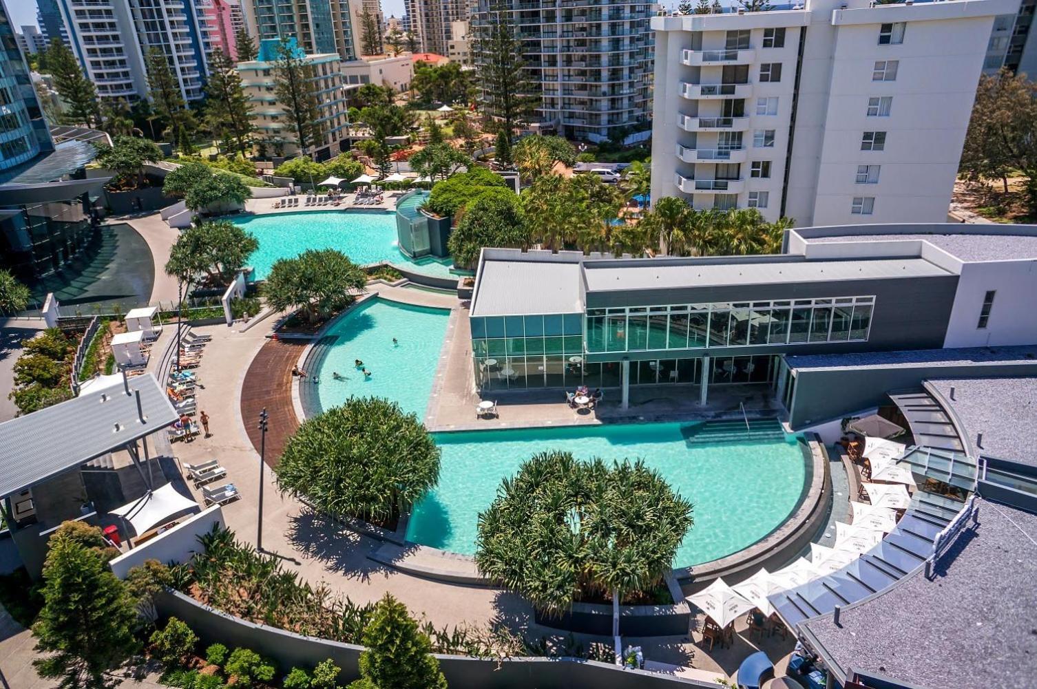 Q Tower At Surfers Paradise - Self Contained Apartments Gold Coast Exterior foto