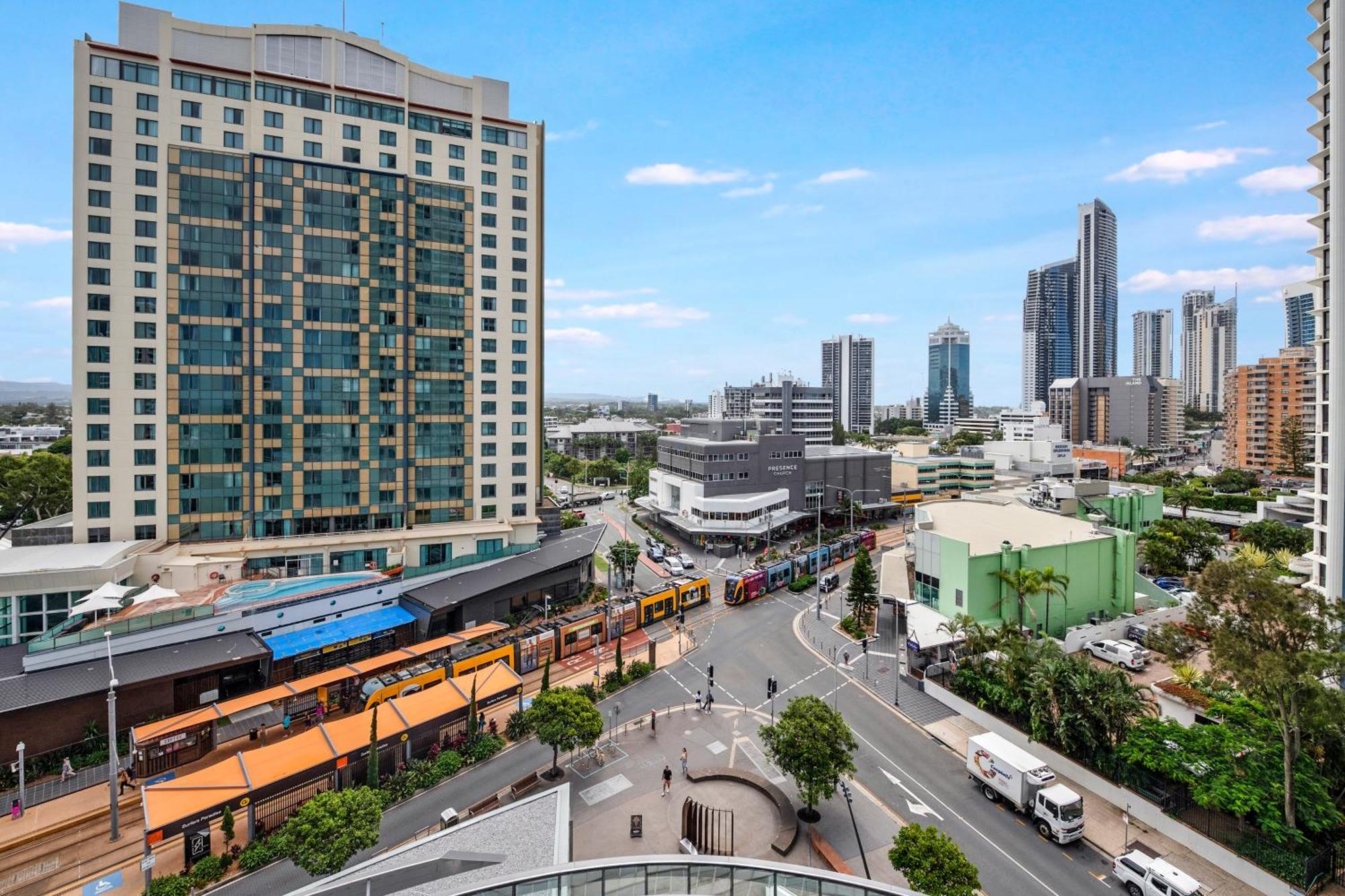 Q Tower At Surfers Paradise - Self Contained Apartments Gold Coast Exterior foto