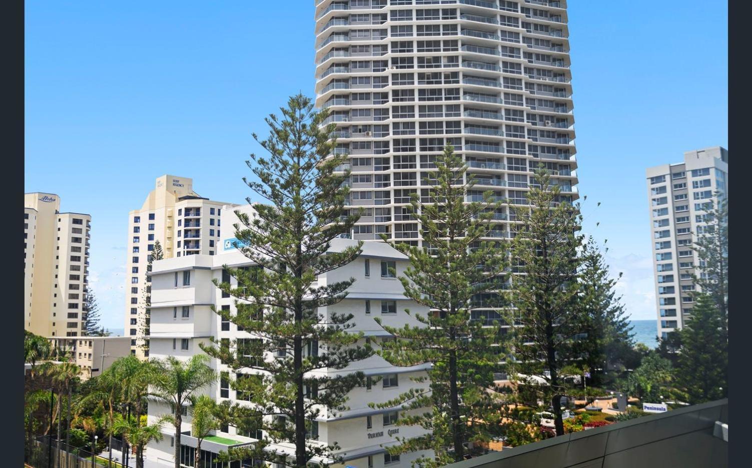 Q Tower At Surfers Paradise - Self Contained Apartments Gold Coast Exterior foto