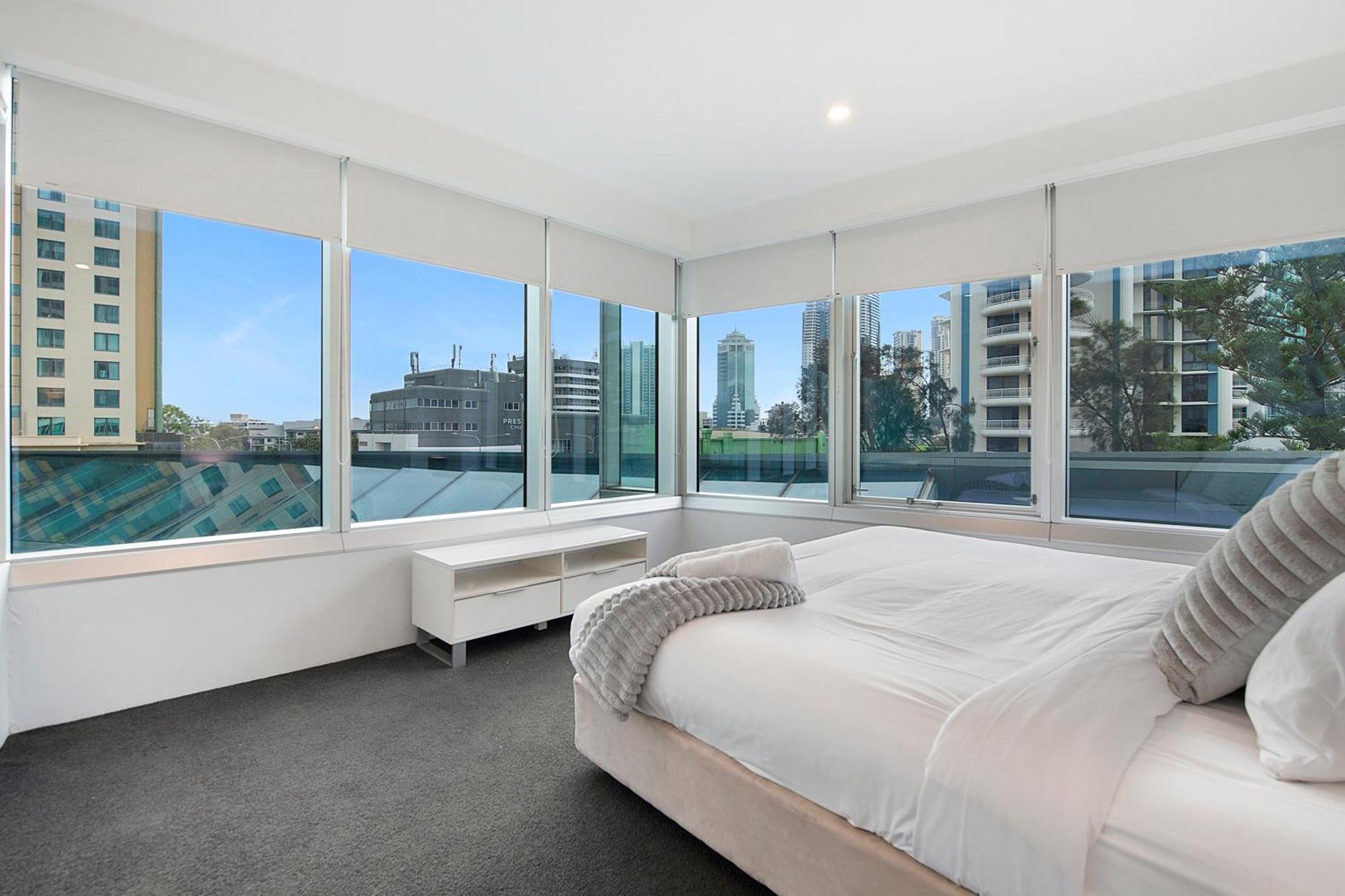 Q Tower At Surfers Paradise - Self Contained Apartments Gold Coast Exterior foto